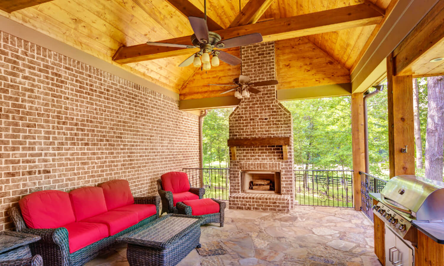 Mountain Creek Brick - Outdoor Patio St Jude