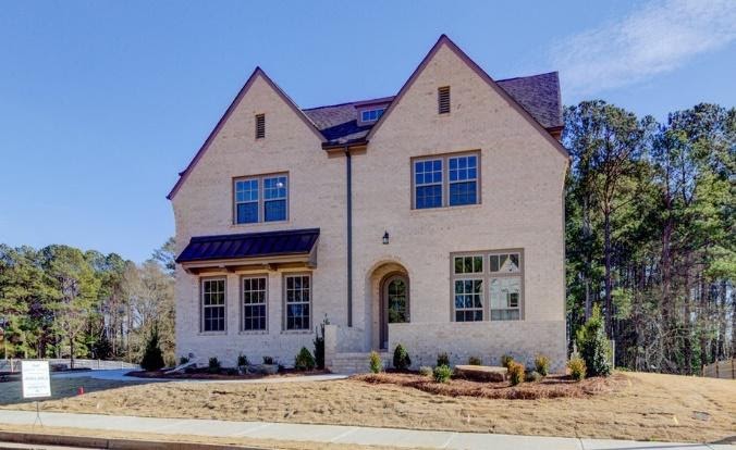 Gorgeous brick home exterior