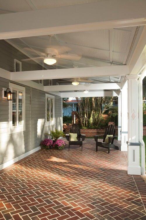 brick pavers patio