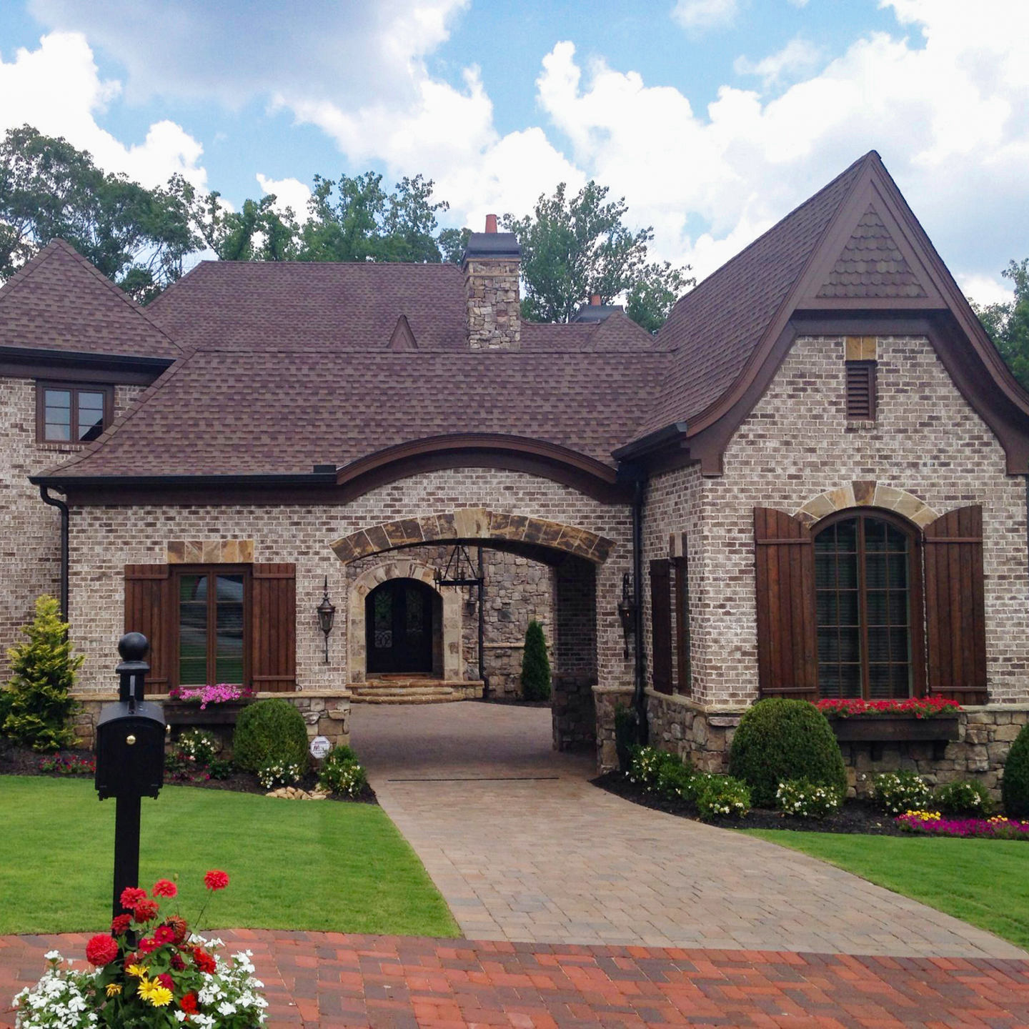 NGB-08-30 Brick Home Exterior